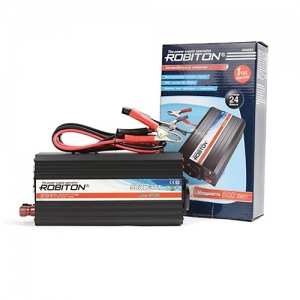Инвертор 500W с USB выходом /24В/ Robiton R500/24V
