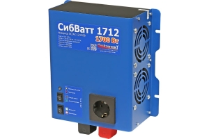 Инвертор- преобразователь напряжения СИБКОНТАКТ СибВатт 1712 DC/AC, 12/220В, 1700Вт