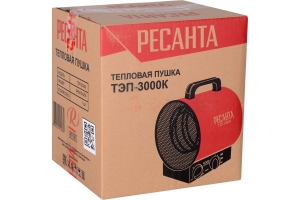 Электрическая тепловая пушка Ресанта ТЭП-3000К