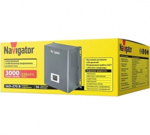 Стабилизатор напряжения Navigator NVR-RW1-3000