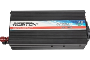 Инвертор 700W две евро розетки Robiton R700