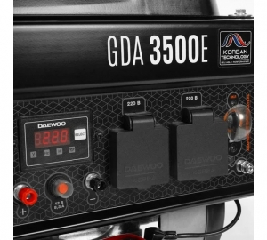 Бензиновый генератор с электрозапуском Daewoo GDA 3500E